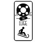 Coque Pour Honor Magic4 Pro - J Peux Pas J Ai Luge 1 - Silicone - Noir