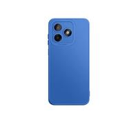 Coque pour Honor X5c Plus en Silicone Souple avec Renfort Bloc Caméra Bleu