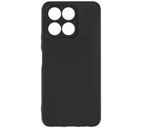 Coque pour Honor X6a Silicone Souple Finition Soft Touch Mat Noir