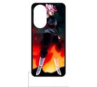 Coque Pour Honor X7 - Dbz Black Goku Crimson Warrior The Flame Of Rebellion - Silicone - Noir