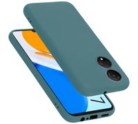 cadorabo Coque Compatible avec Honor X7, Étui Housse en Silicone- Coque pour X7- Protection Antichoc, Anti-Empreintes- TPU Housse de Protection - Mat Liquid Green