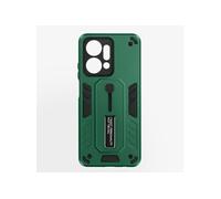 Coque pour Honor X7a Antichoc Béquille Support Bague Flexible Série Slidy Vert