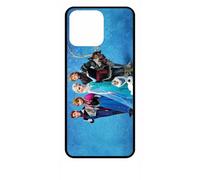 Coque Pour Honor X8 - Frozen Reine Des Neiges - Silicone - Noir
