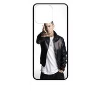 Coque Pour Honor X8 - Hip Hop Rap Us Eminem - Silicone - Noir