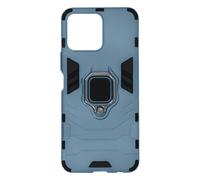 Coque pour Honor X8 Hybride Antichoc avec Bague Métallique Support Bleu