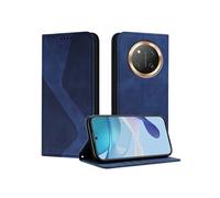 Coque pour Honor X9C/Magic 7 Lite protection intégrale, fermeture magnétique, étui en cuir TPU souple avec béquille et emplacements pour cartes,