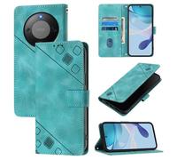 Coque pour Honor X9d/Magic 8 Lite/X70 6.79"", [Fermeture Magnétique] [Etui à Rabat] Housse en Cuir PU Portefeuille -Vert PT05
