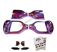 Coque, pour hoverboard Segway de 6,5’’(16,51 cm) - En plastique chromé