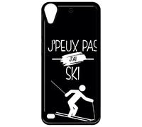Coque Pour Htc Desire 530 - J Peux Pas J Ai Ski 2 - Noir