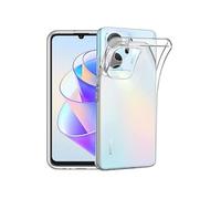 Coque pour Huawei Honor X7a - housse etui silicone gel fine + film ecran - TRANSPARENT TPU -