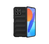 Coque pour Huawei Honor X8 5G / X6 / X6a / 70 Lite - housse etui silicone gel fine + film ecran - NOIR 3D -