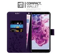 Coque pour Huawei MATE 10 LITE Housse Etui Protection Floral Pochette Case