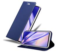 cadorabo Coque Compatible avec Huawei Mate 20 en Classy Bleu FONCÉ - Housse Protection avec Fermoire Magnétique, Stand Horizontal et Fente Carte - Portefeuille Etui Poche Folio Case Cover