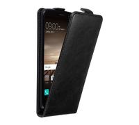 cadorabo Coque pour Huawei Mate 9 en Noir Nuit - Housse Protection en Style Flip avec Fermoire Magnétique - Etui Poche Folio Case Cover
