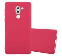 cadorabo Coque pour Honor 6X en Candy Rouge - Housse Protection Souple en Silicone TPU avec Anti-Choc et Anti-Rayures - Ultra Slim Fin Gel Case Cover Bumper