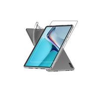 Coque pour Huawei MatePad 11 (2021) Gel Silicone ULTRA FINE Antichoc, Transparent + Film VERRE Trempé
