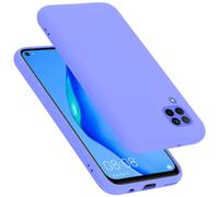 cadorabo Coque Compatible avec Huawei Nova 6 SE / P40 Lite/Nova 7i, Étui Housse en Silicone- Coque pour Nova 6 SE / P40 Lite/Nova 7i- Protection Antichoc, Anti-Empreintes - Mat Liquid Light Purple