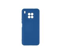 Coque pour Huawei Nova 8i et Honor 50 Lite Silicone Semi-rigide Soft-touch Fine Bleu