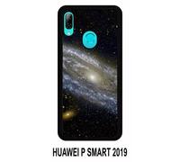 Coque Pour Huawei P Smart 2019 - Andromède - Silicone - Noir
