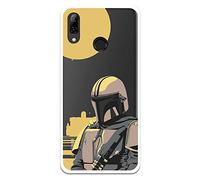 Coque pour Huawei P Smart 2019-Huawei Honor 10 Lite Officielle de The Mandalorian Télécommande Soldat pour protéger votre téléphone portable Coque en silicone souple sous licence officielle Star Wars.