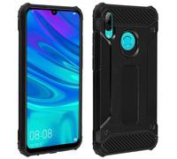 Coque pour Huawei P Smart 2019 / pour Honor 10 Lite Protection Antichoc Defender II Noir