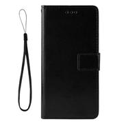 Coque pour Huawei P Smart S,Magnetic Flip Phone Case,Conception de Portefeuille en Cuir PU avec Fentes pour Cartes -Black