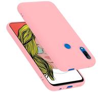cadorabo Coque Compatible avec Huawei P Smart Z / Y9 Prime 2019 / Enjoy 10 Plus, Étui Housse en Silicone- Coque pour P Smart Z / Y9 Prime 2019 - Protection Antichoc, Anti-Empreintes - Liquid Pink