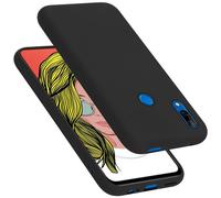 cadorabo Coque Compatible avec Huawei P Smart Z / Y9 Prime 2019 / Enjoy 10 Plus, Étui Housse en Silicone- Coque pour P Smart Z / Y9 Prime 2019 - Protection Antichoc, Anti-Empreintes - Liquid Black