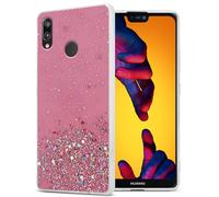 Coque pour Huawei P20 LITE 2018 / NOVA 3E Etui Protection Paillettes Housse