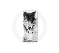 Coque pour Huawei P20 Lite Loup Duo animaux