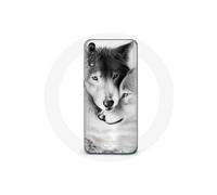 Coque pour Huawei P20 Pro Loup Duo animaux
