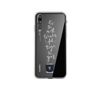 Coque pour Huawei P20 Pro Rigide avec Motifs Wonderful Time Transparent