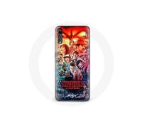 Coque pour Huawei P20 Stranger Things Teaser Saison 4 Affiche Personnages Art