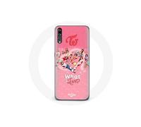 Coque pour Huawei P20 TWICE Logo Rouge Affiche What Is Love