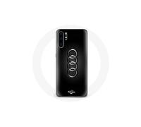Coque pour Huawei P30 - Audi - Logo - Noir - Rigide - Protection