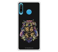 Coque pour Huawei P30 Lite officielle Harry Potter Poudlard Floral pour protéger votre téléphone portable Coque en silicone souple sous licence officielle Harry Potter.