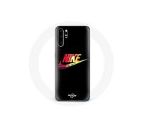 Coque pour Huawei P30 - MANIACASE - Souple - Nike Logo - Noir - Protection