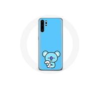 Coque pour Huawei P30 Pro Bangtan BTS BT21 Koya RM Fond Bleu