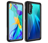 Red Pepper Coque pour Huawei P30 Pro Bi-matière Waterproof 2m Film écran Noir
