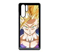 Coque Pour Huawei P30 Pro - Dbz San Gohan Super Sayen 2 Ssj2 - Noir