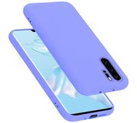 cadorabo Coque Compatible avec Huawei P30 Pro, Étui Housse en Silicone- Coque pour P30 Pro- Protection Antichoc, Anti-Empreintes- TPU Housse de Protection - Mat Liquid Light Purple