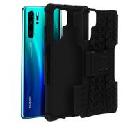 Coque pour Huawei P30 Pro Protection Hybride Antichoc Rigide Support Vidéo Noir