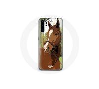 Coque pour Huawei P30 pro Quarter Horse Marron Race de cheval
