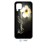 Coque Pour Huawei P40 Lite - Carpe Diem Fleur - Noir
