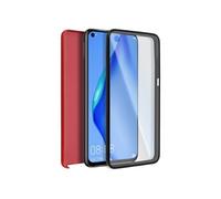 Coque pour Huawei P40 Lite Protection Arrière Rigide + Avant Souple Rouge