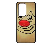 Coque Pour Huawei P40 Pro - Smiley Clown Nez Rouge - Noir