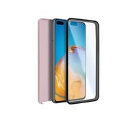 Coque Huawei P40 Protection Arrière Rigide + Avant Souple Rose