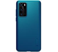 Coque pour Huawei P40 Série Super Frosted Shield Compatible Chargement Qi Bleu