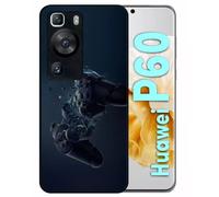 Coque Pour Huawei P60 - Manette 3d Xbox Game - Silicone - Noir