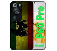Coque Pour Huawei P60 Pro - Listen To Bob Marley - Silicone - Noir